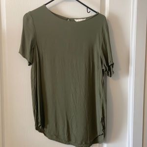 Olive H&M blouse
